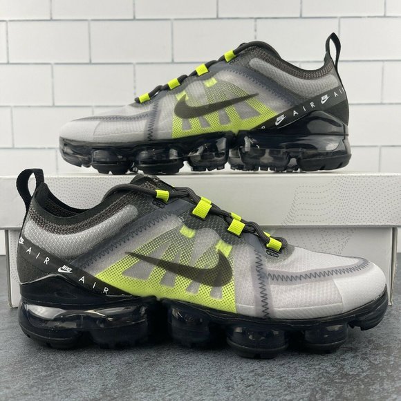 Nike‎ Air Vapormax 2019 Mens 7 Running Shoes Atmosphere Grey Black Womens 8.5 main image 5